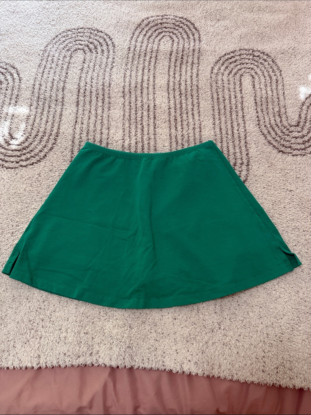 Green A-Line Skirt